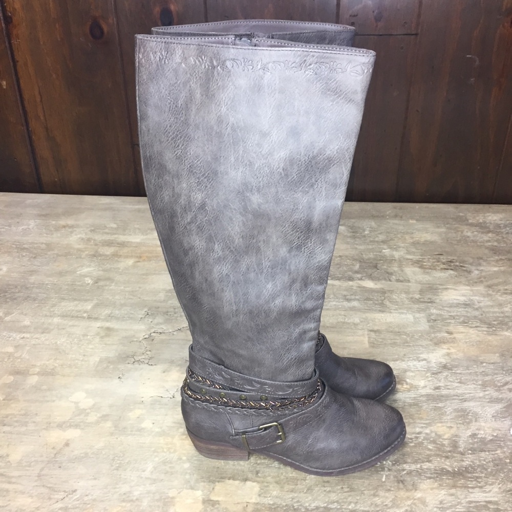Buckle Not Rated Size 8 Brown Boots